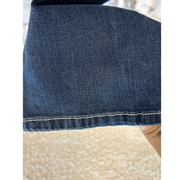 Wallflower Juniors Size 13 Luscious Curvy Fit 5 Pocket Bootcut Jeans #0230 - Picture 8 of 10